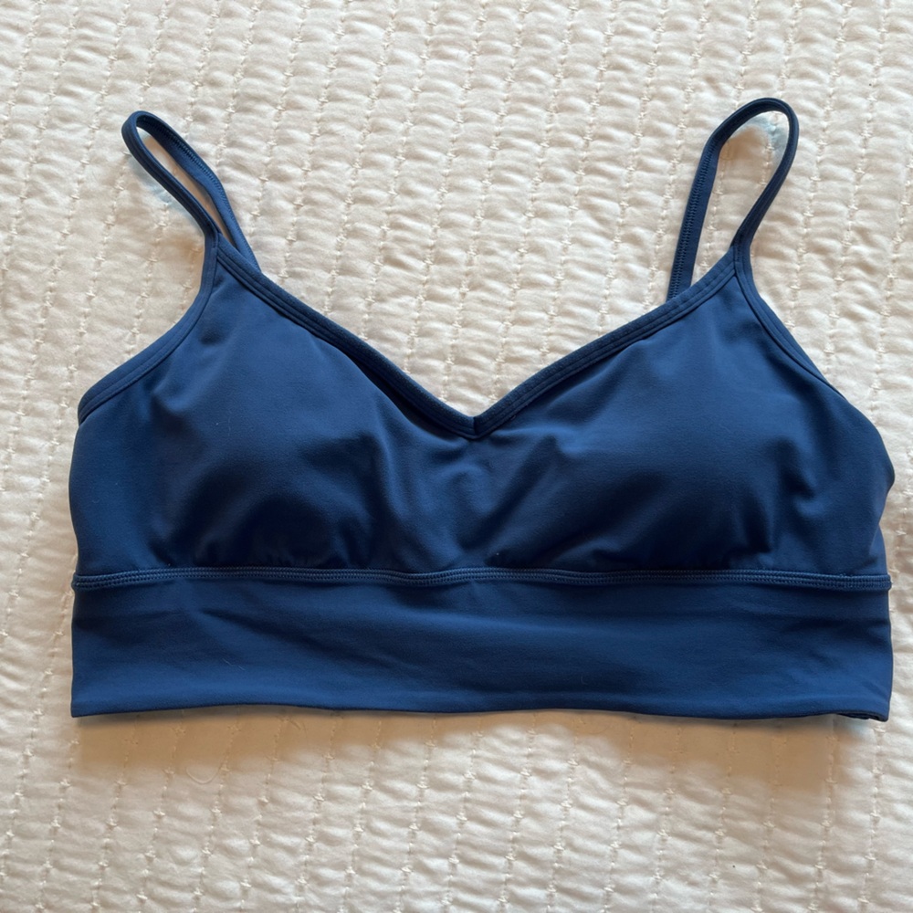 Lululemon Align Sweetheart Bra Size 14 Blue